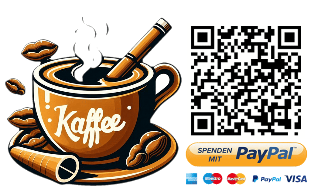 PayPal Kaffee-Spende